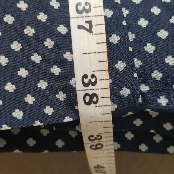 Cordier Vintage Wrap Midi Dress Italy Quiet Luxury Micro Print Midi Dress. - Picture 11 of 12